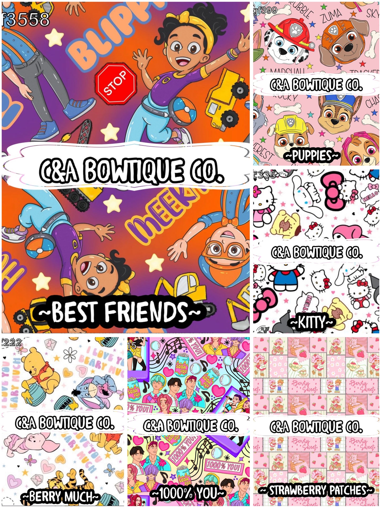 Corduroy + Prints- Headbands/ Scrunchies