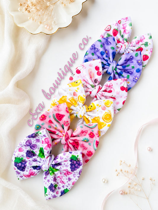 Summer Fruits- Bows