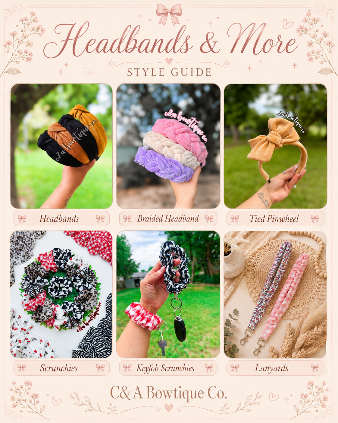 💫 Once Upon a Bow - Headbands/ Scrunchies
