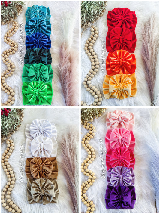 Velvet Bundles- Headwraps