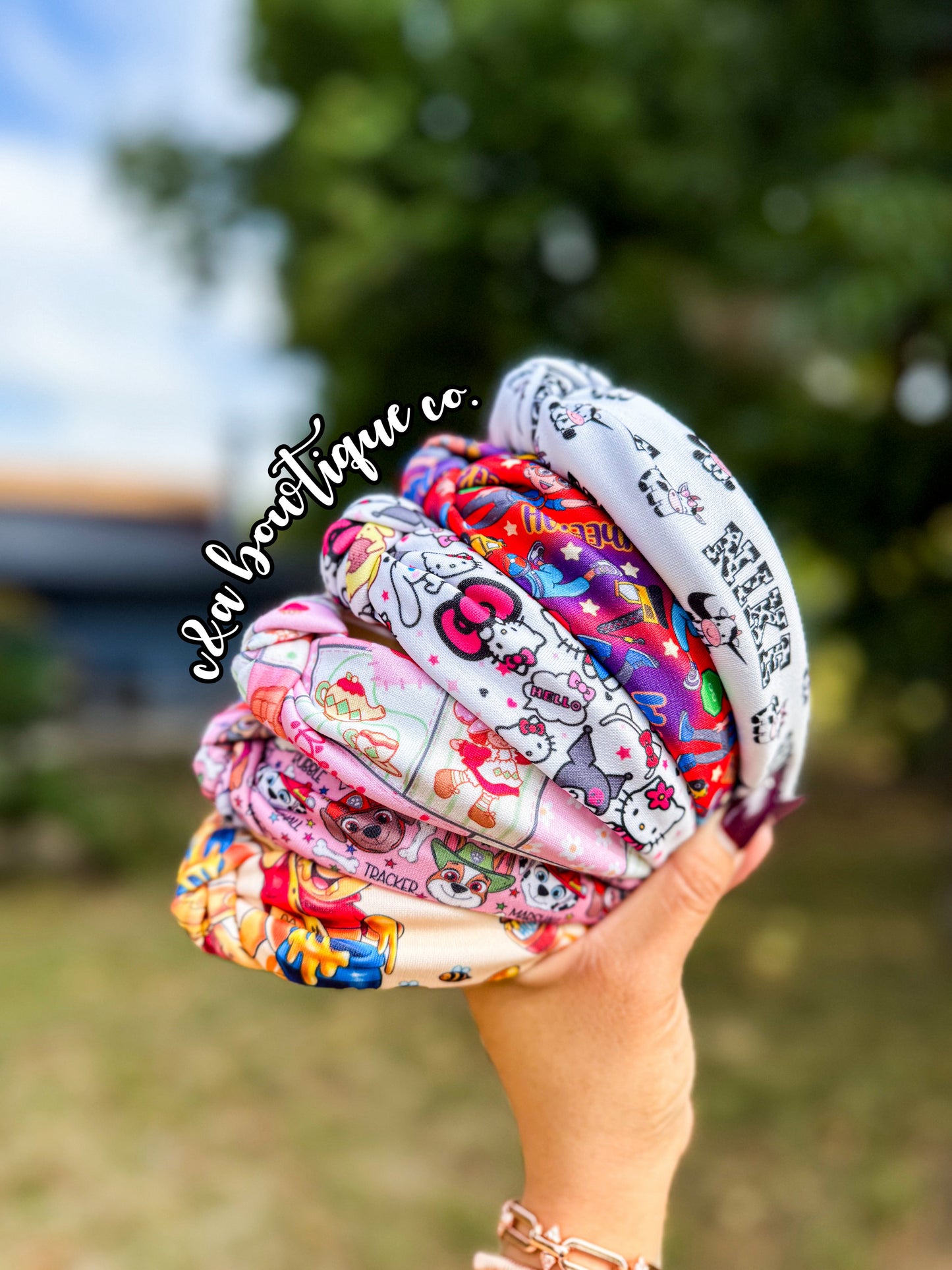 Corduroy + Prints- Headbands/ Scrunchies / Key-fob Scrunchie