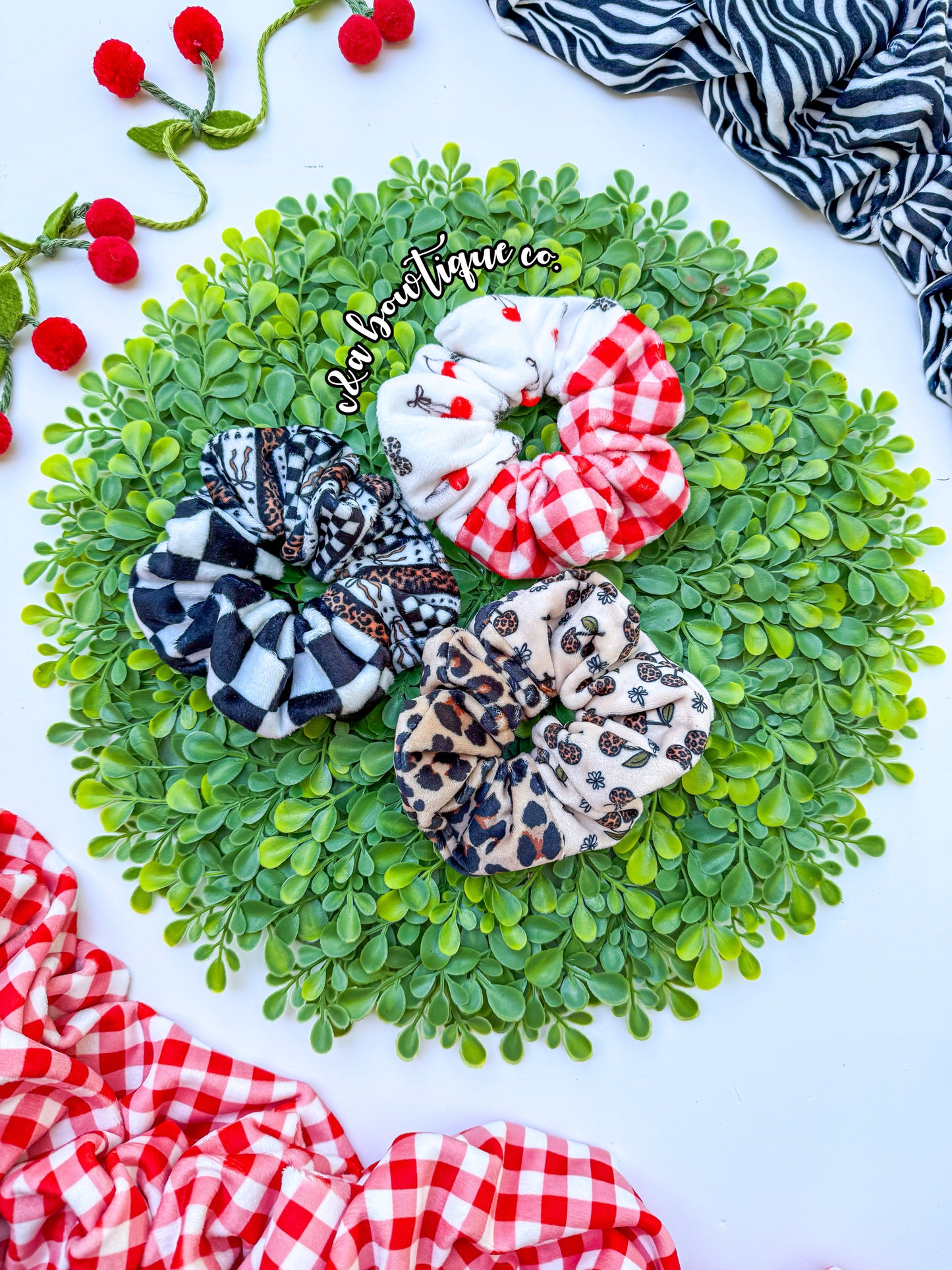 Wild Side Collection - Headbands/ Scrunchies / Key-fob Scrunchie