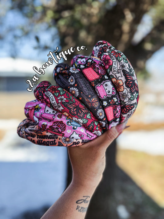 Mexico - Headband/ Scrunchies / Key-fob Scrunchie