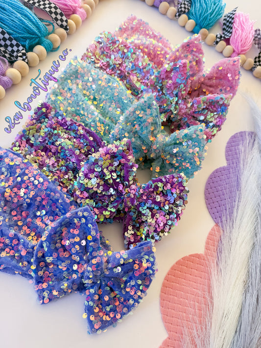 Pastel Sequins - Headwraps