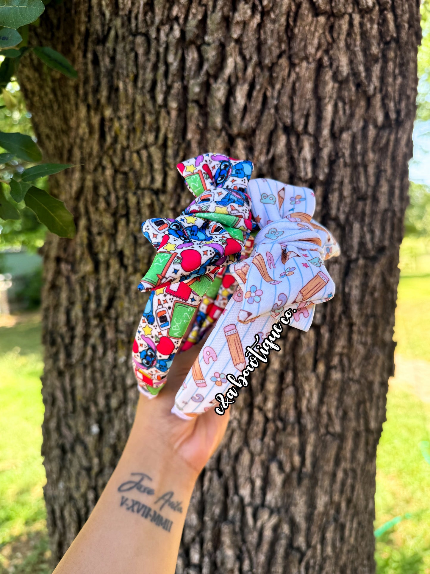 Back To School- Headbands/ Scrunchies