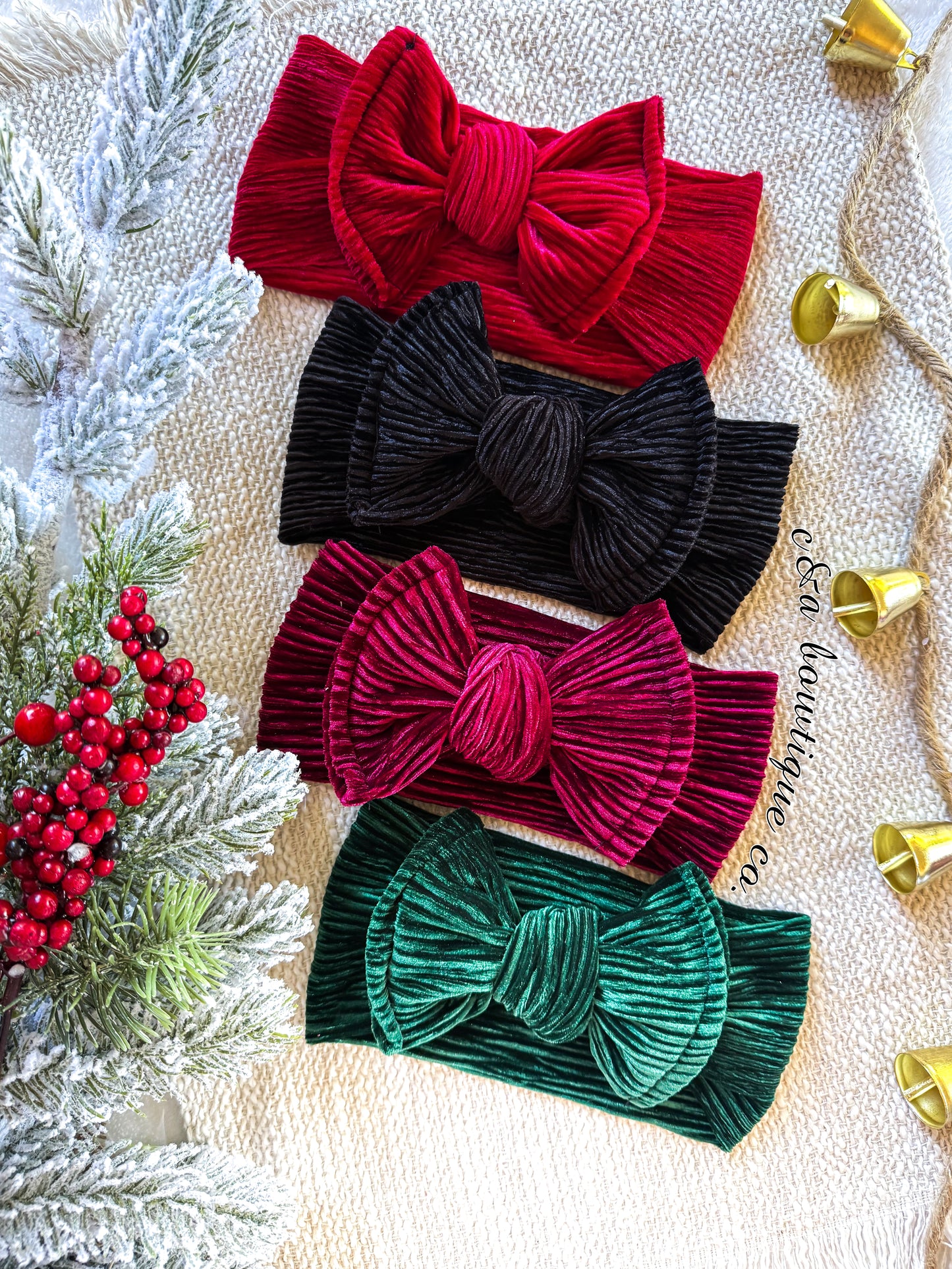 Under the Mistletoe - Headwraps