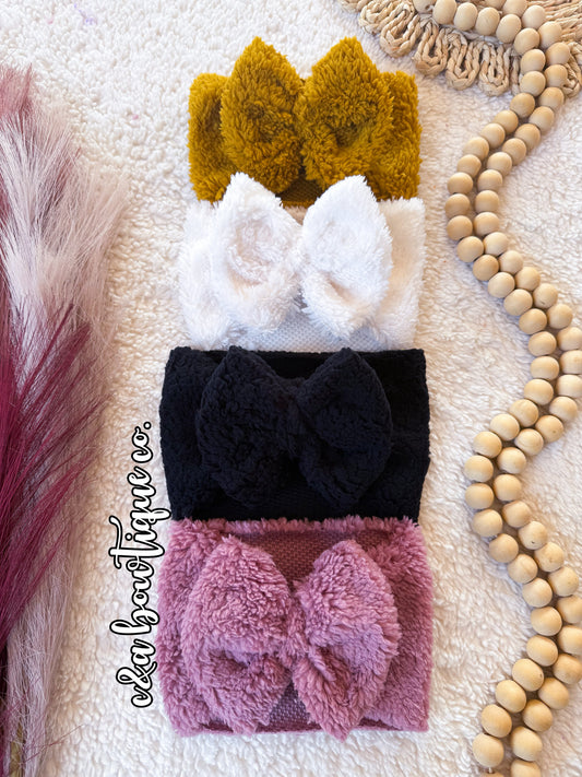Sherpa Days, Sweater Nights - Headwraps