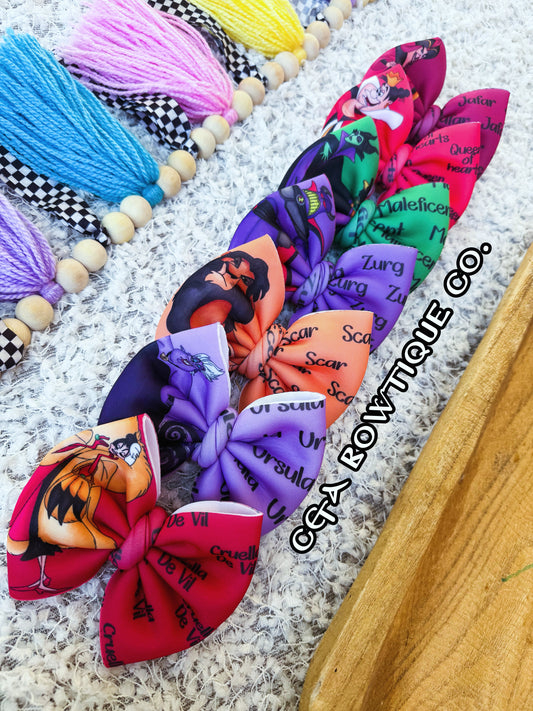 Villains - 2 Tone Bows