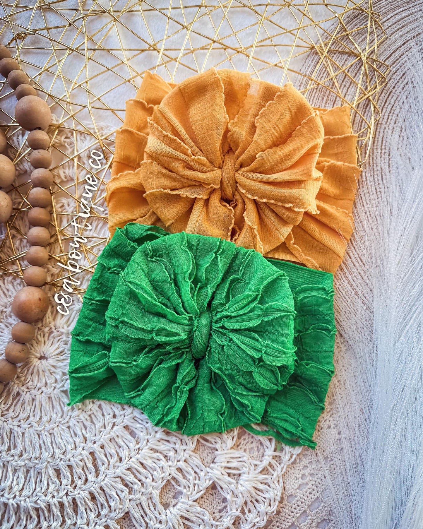 Ruffles Headwraps