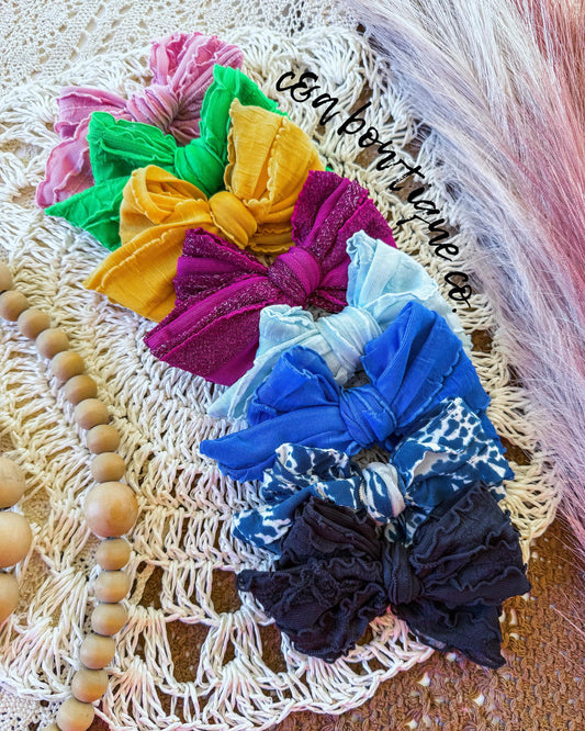 Ruffles Bows