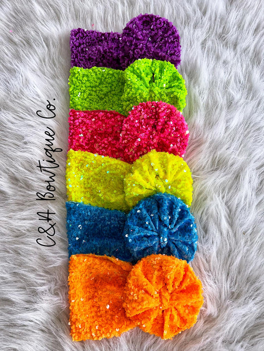 Sequin Headwraps