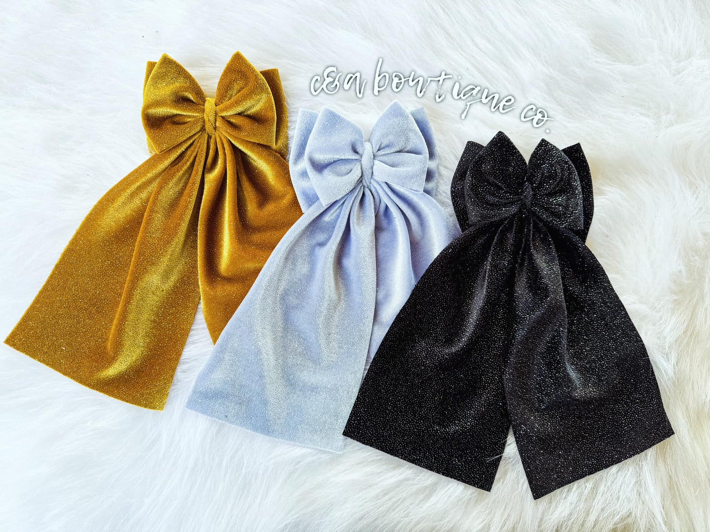 Glitter Bows