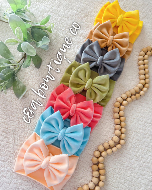 Plushy Velvet Headwraps