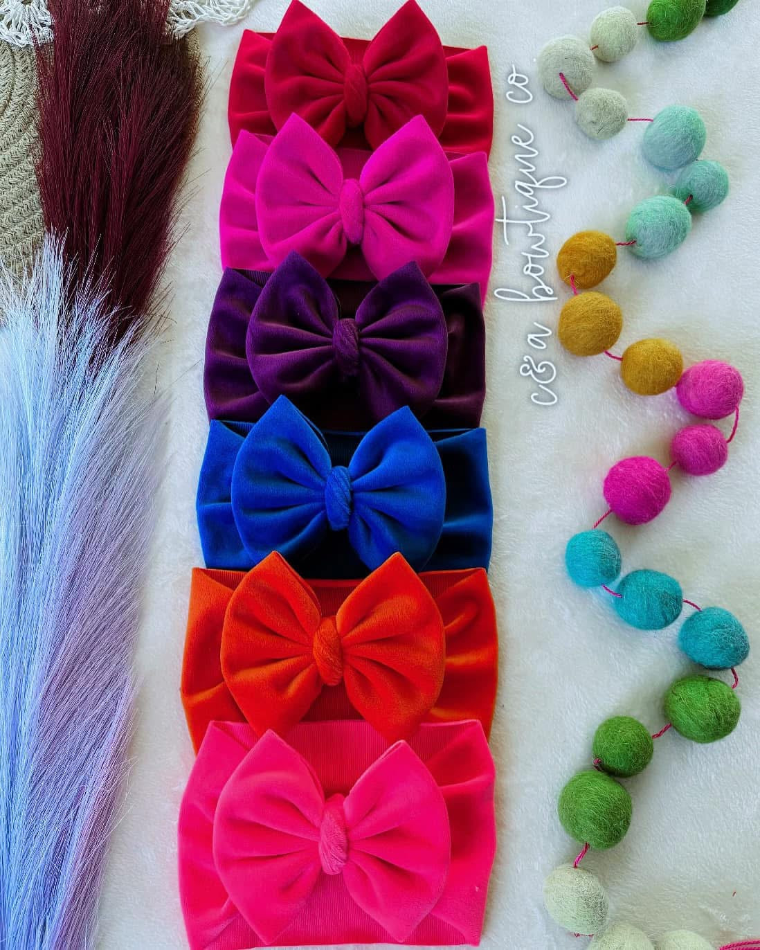 Plushy Velvet Headwraps