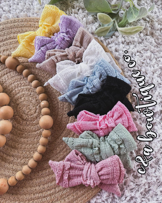 Classic Ruffles Bows